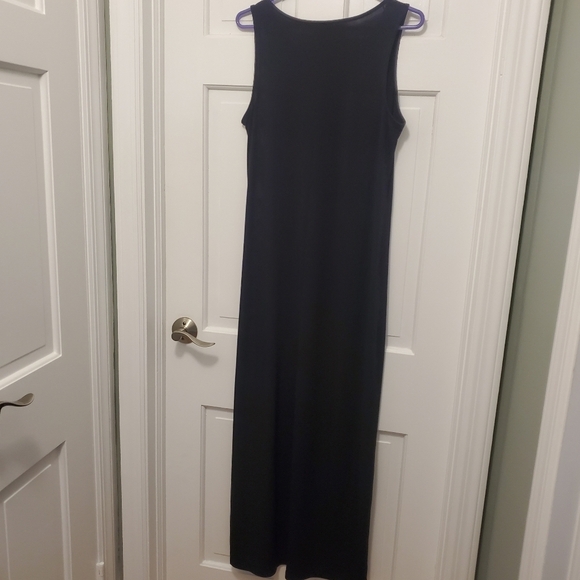 Apt. 9 Black Maxi Lightweight Knit Dress Size Large, Versatile - Picture 11 of 12